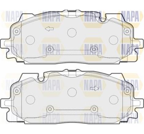 Set placute frana,frana disc - Comline-CBP02443