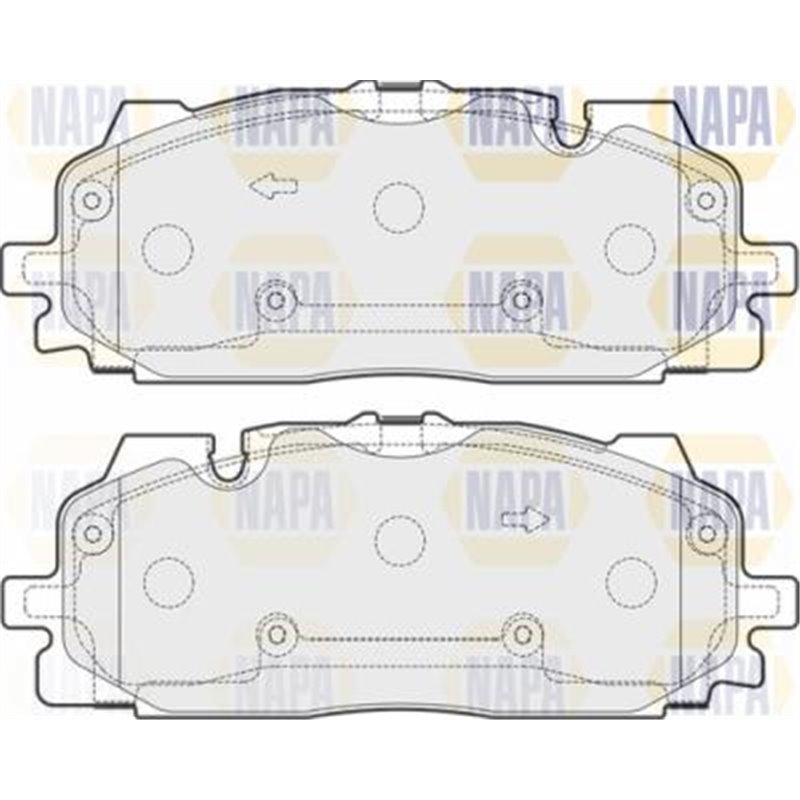 Set placute frana,frana disc - Comline-CBP02443