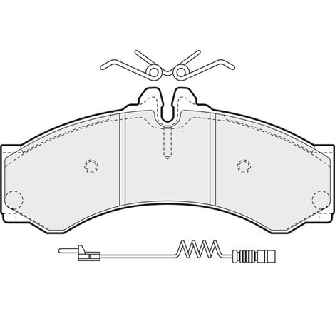 Set placute frana,frana disc - Comline-CBP0271