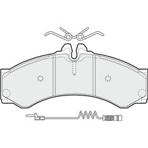 Set placute frana,frana disc - Comline-CBP0271