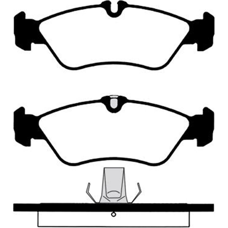 Set placute frana,frana disc - Comline-CBP0478