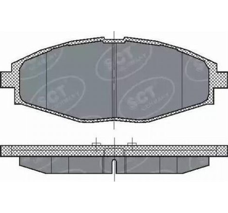 Set placute frana,frana disc - Comline-CBP0486