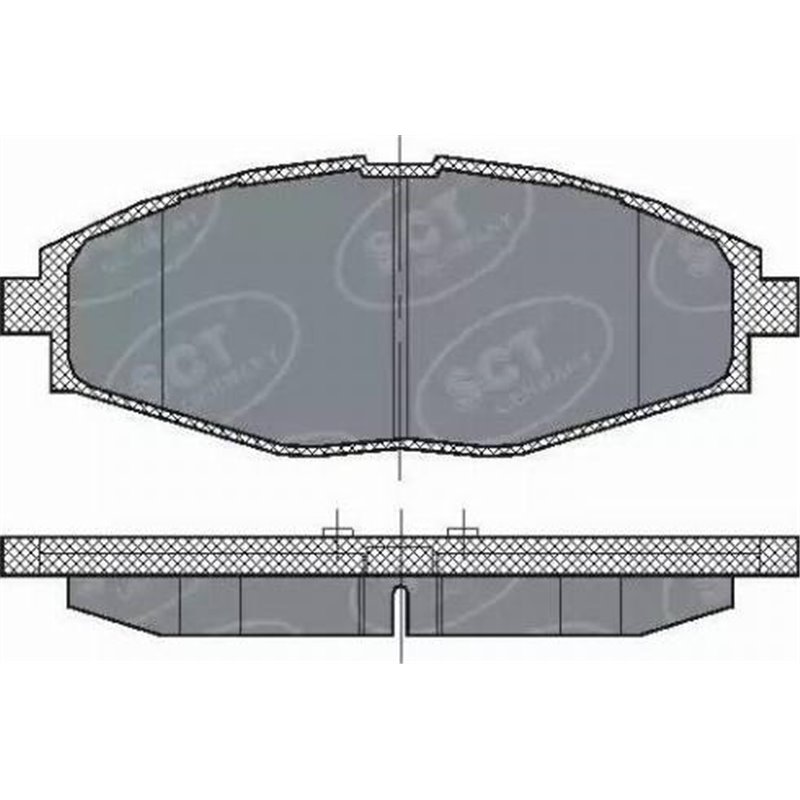 Set placute frana,frana disc - Comline-CBP0486