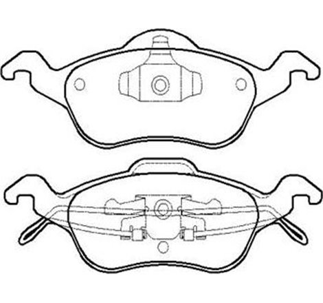 Set placute frana,frana disc - Comline-CBP0490