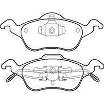 Set placute frana,frana disc - Comline-CBP0490