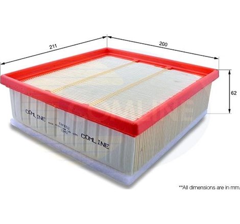 Filtru aer - Comline-EAF652