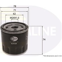 Filtru ulei - Comline-EOF039