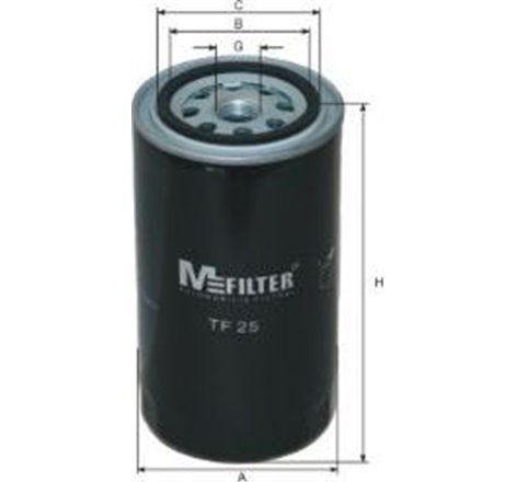 Filtru ulei - Comline-EOF054