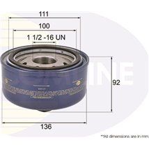 Filtru ulei - Comline-EOF177