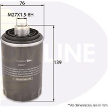 Filtru ulei - Comline-EOF227