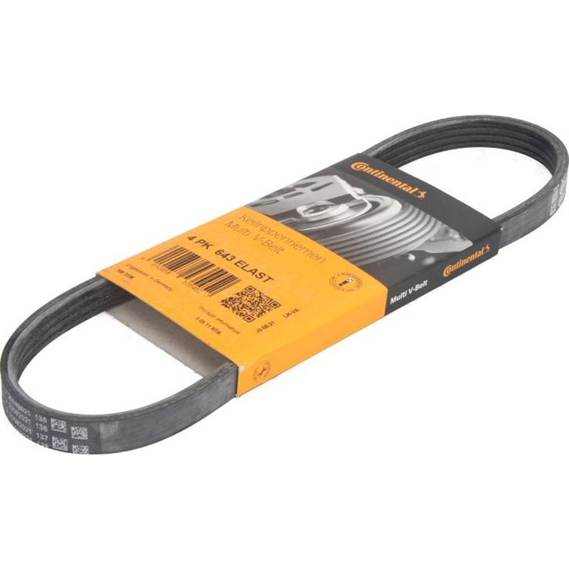 Curea transmisie cu caneluri - CONTINENTAL-4PK643 ELAST