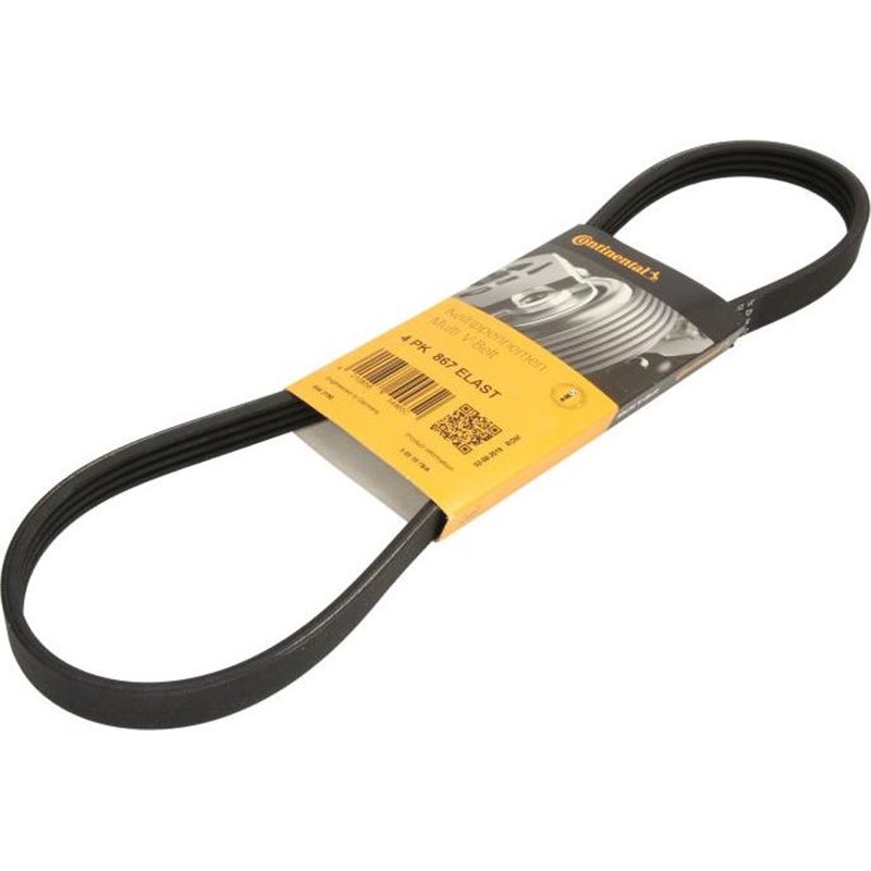 Curea transmisie cu caneluri - CONTINENTAL-4PK867 ELAST