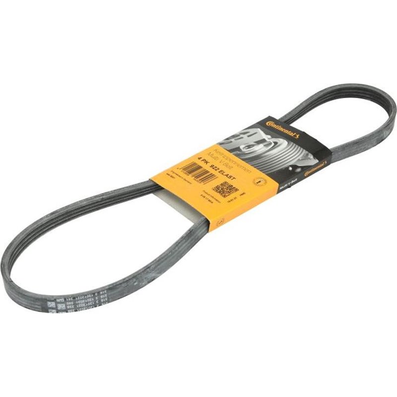 Curea transmisie cu caneluri - CONTINENTAL-4PK922 ELAST