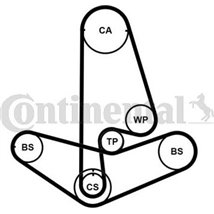 Set pompa apa + curea dintata - CONTINENTAL-CT1001WP2PRO
