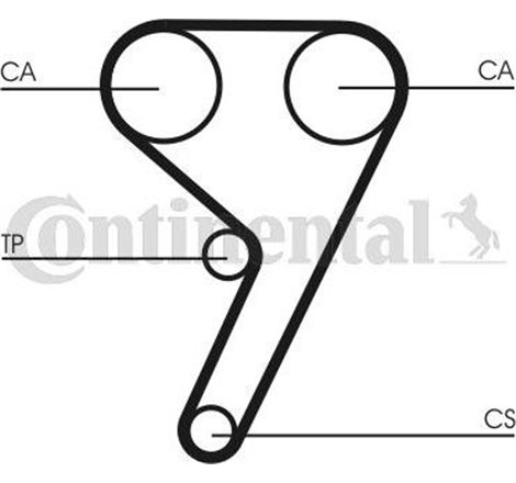 Set pompa apa + curea dintata - CONTINENTAL-CT881WP4