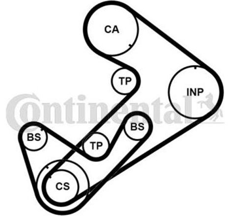 Set curea de distributie - CONTINENTAL-CT921K3PRO