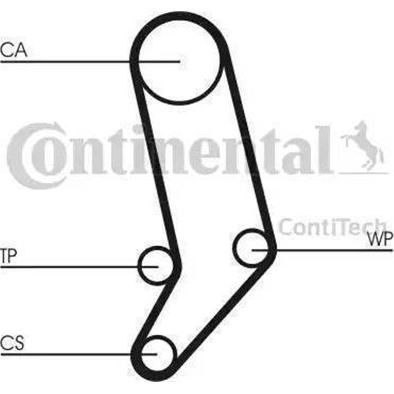 Set curea de distributie - CONTINENTAL-CT939K4