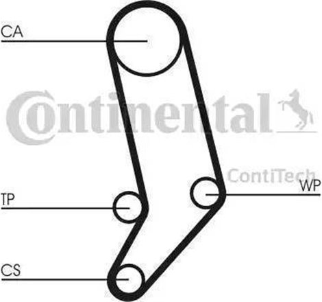 Set pompa apa + curea dintata - CONTINENTAL-CT939WP5