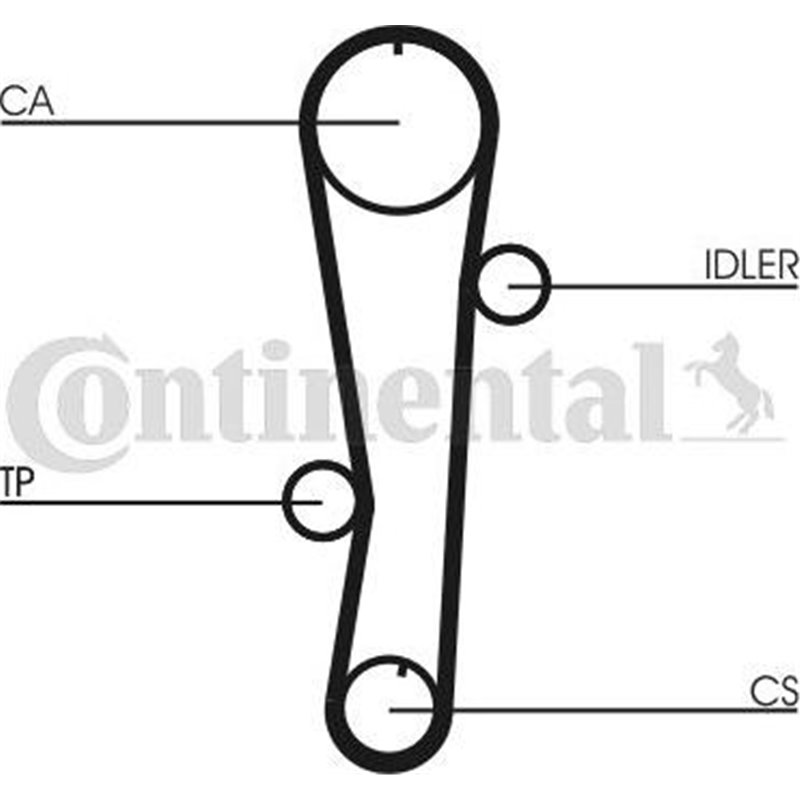 Set pompa apa + curea dintata - CONTINENTAL-CT942WP1