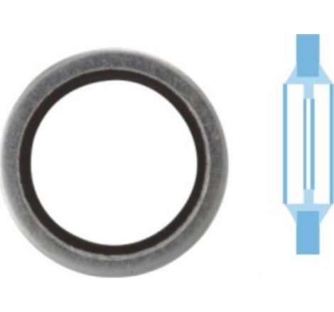 Sump drain hole bolt seal 18.7x26x1.5 ALFA ROMEO GIULIETTA. MITO. CADILLAC BLS. FIAT 500L. BRAVO II. DOBLO. DOBLO CARGO. FREEMON