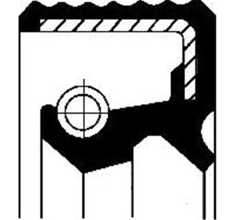 Garnitura butuc roata 110x130x12 MERCEDES ATEGO. ATEGO 2. ATEGO 3. LK-LN2 - Corteco-01016784B