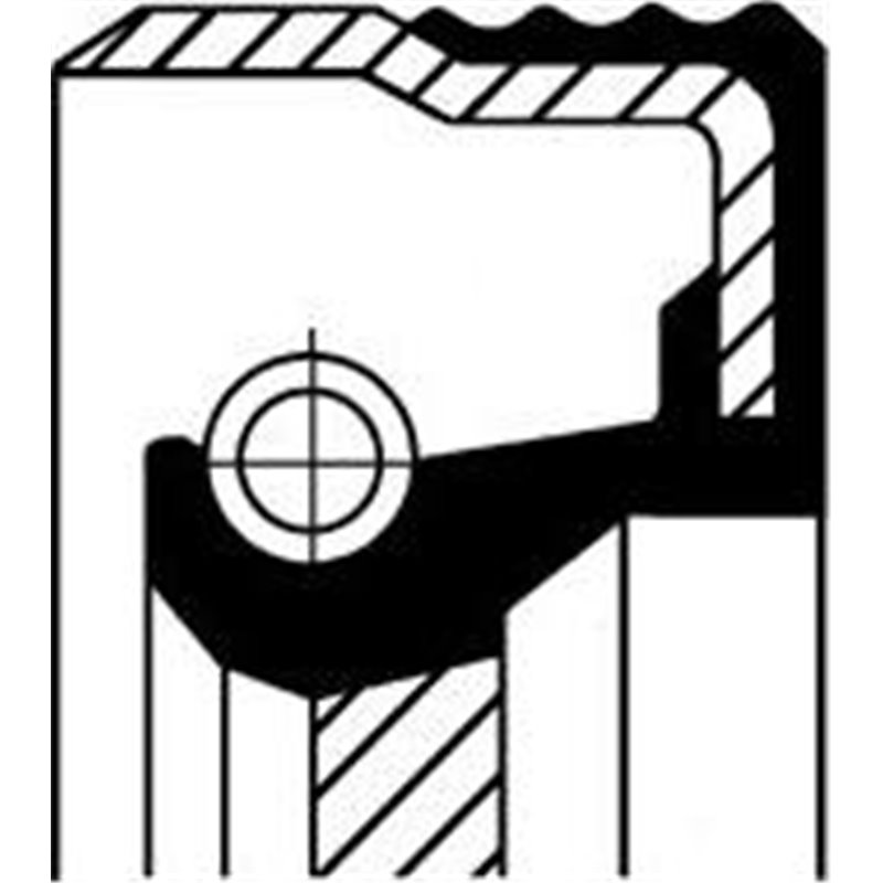 Simering 43x58x7mm B1BAVIRDX7 DB - Corteco-01020045B