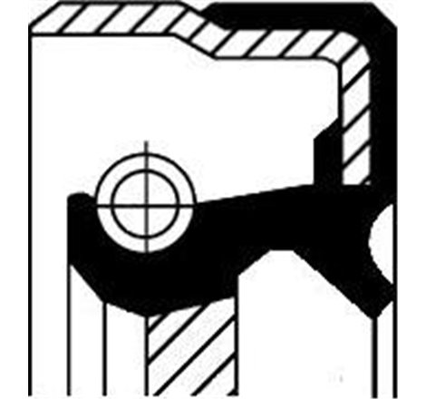 65X45X10x14 33121214080 BMW ax din spate Sealant - Corteco-01025573B