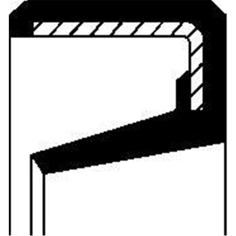 Garnitura butuc roata 135x156.7x8-10.5 - Corteco-01026187B