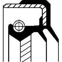 Simering 85x140x13-17mm B1BAVISLRDX36 DAF XF ROLLER Atacator - Corteco-01027965B