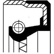 Simering ulei arbore cotit 40x83-83x8 AUDI A3. Q3. TT. SEAT ALHAMBRA. VW PASSAT ALLTRACK B8. PASSAT B6. PASSAT B8. SHARAN. TIGUA