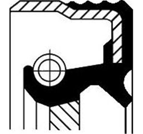 74X90X10 CORTECO simering T FIAT RITMO 1.7D. REGATA 2.0 - Corteco-12001540B