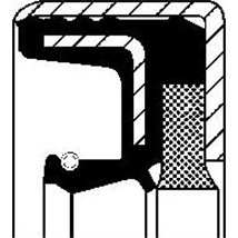 Garnitura butuc roata 90x120x13 - Corteco-12001910B