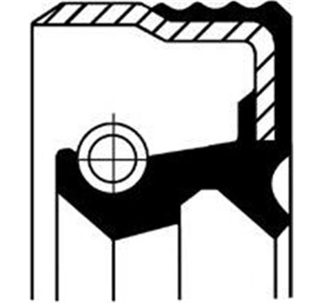 Garnitura butuc roata 120x150x15 MERCEDES ACTROS. ACTROS MP2-MP3. ATEGO. AXOR. ECONIC - Corteco-12016441B