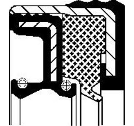 Garnitura butuc roata 66x92x19-20 IVECO EUROCARGO I-III. EUROTRAKKER. TRAKKER I - Corteco-12017147B