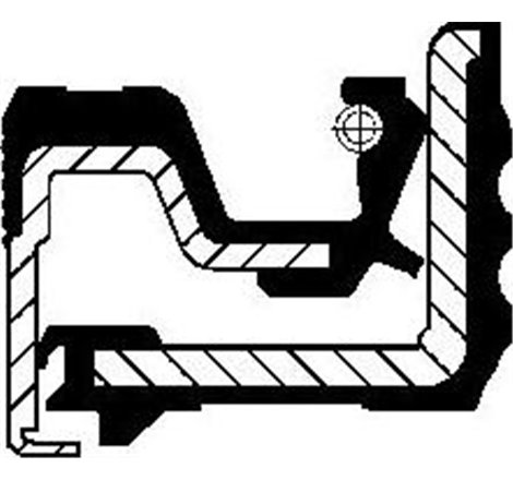 Driving shaft simmering - Corteco-12036895B