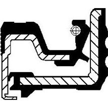 Driving shaft simmering - Corteco-12036895B