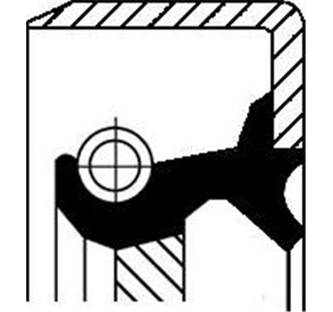 Garnitura ax cardanic 45x78x11-11 OPEL CAMPO. MONTEREY A 2.5D-3.1D-3.2 08.91-12.01 - Corteco-19025728B