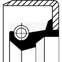 Input shaft oil seal 58x70x7 TOYOTA HIACE IV. LAND CRUISER. LAND CRUISER 100. LAND CRUISER 90 2.0-4.7 11.84-08.07 - Corteco-1903