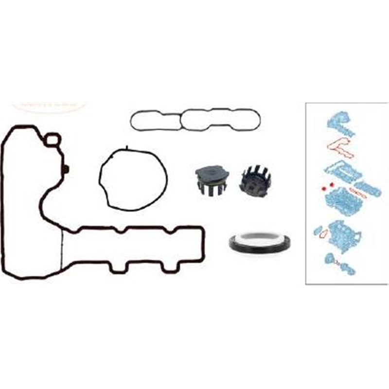 Set garnituri, carcasa distributie - Corteco-49118900