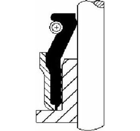 Simering supape 5.5x8.3-5.5-17x11.5x8 RENAULT CLIO III. CLIO III-HATCHBACK. CLIO IV. CLIO IV-HATCHBACK. TWINGO II. TWINGO - Cort