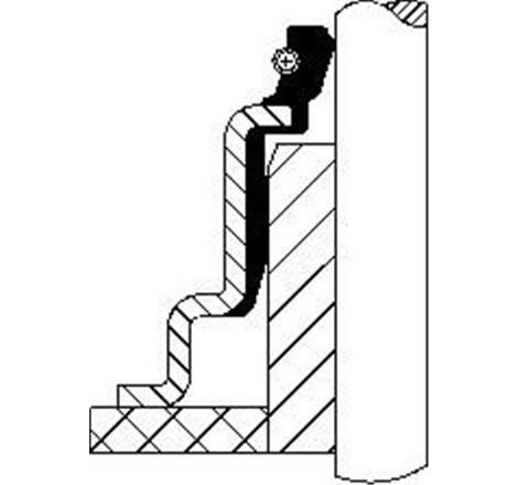 Simering supape 6x10.9-6-21x28.2x20 RENAULT CLIO I. CLIO II. CLIO II-HATCHBACK. KANGOO. KANGOO EXPRESS. TWINGO I 1.2-1.2L - Cort