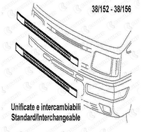 Grila radiator - Covind-038/152