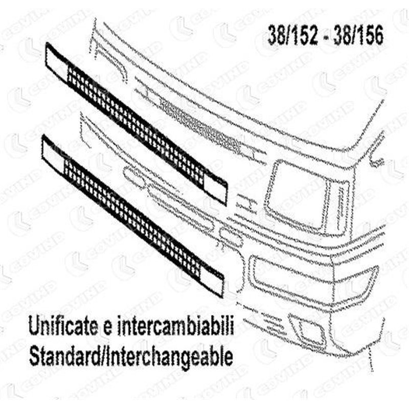 Grila radiator - Covind-038/152