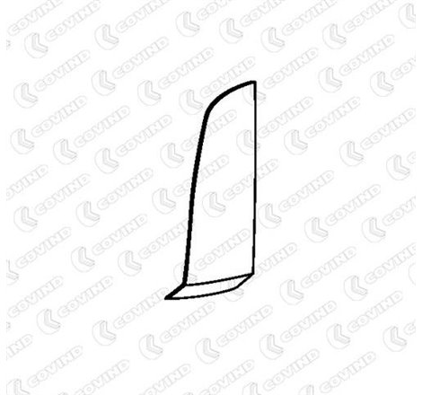 Spoiler, cabina - Covind-960/161