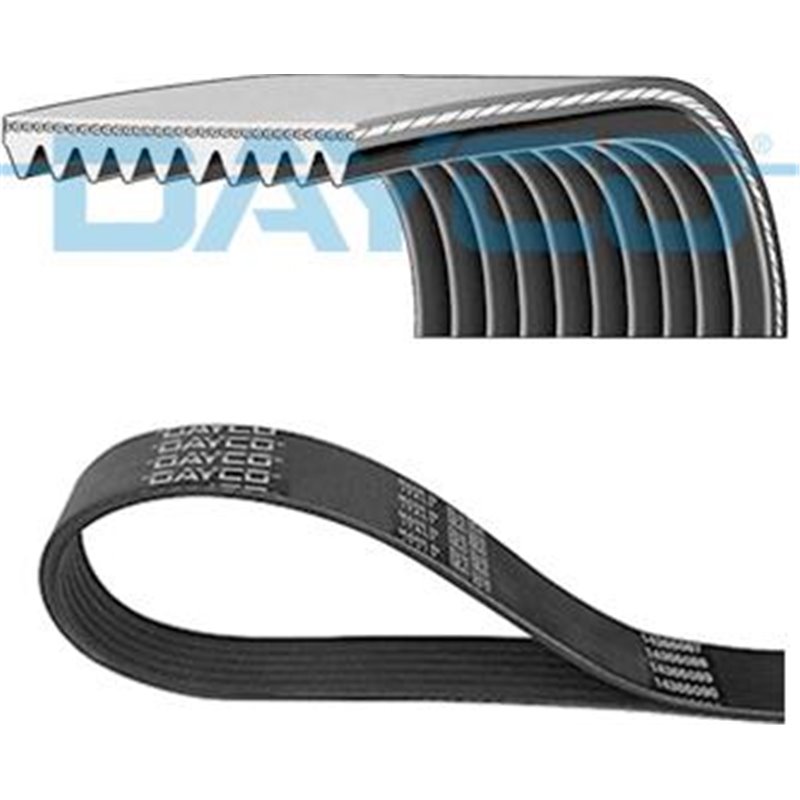 Multi-V-curea 10PK2220 SCANIA G I. P I. R I. R II. S. VOLVO 8700. B7 D7A230-DC16.21 01.98- - Dayco-10PK2220HD