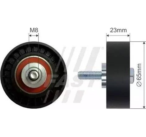 Rola intinzator FIAT PALIO. SIENA. STRADA 1.2-1.3-1.4 07.97- - Dayco-APV1068