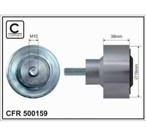 Scripete cu centura in V multi DAF CF 85. XF 105 MX265-MX375 10.05- - Dayco-APV2812