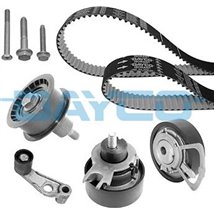 Set de distributie curea  pinion SEAT AROSA. LEON. TOLEDO II. VW BORA I. GOLF IV. LUPO I. POLO III 1.4-1.6 04.96-06.06 - Dayco-K