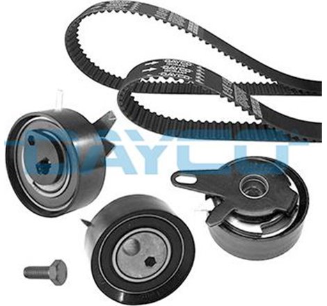 Set de distributie curea  pinion AUDI A6 C4. VW LT 28-35 II. LT 28-46 II. TRANSPORTER T4 2.4D-2.5D 07.90-07.06 - Dayco-KTB489