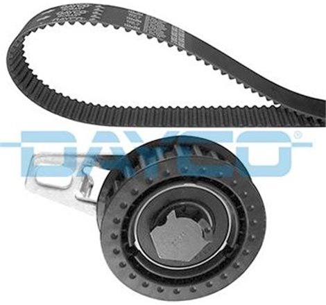 Set de distributie curea  pinion ALFA ROMEO 145. 146. 147. 155. 156. SPIDER. LANCIA LYBRA 1.8-2.0 03.95-03.10 - Dayco-KTB610